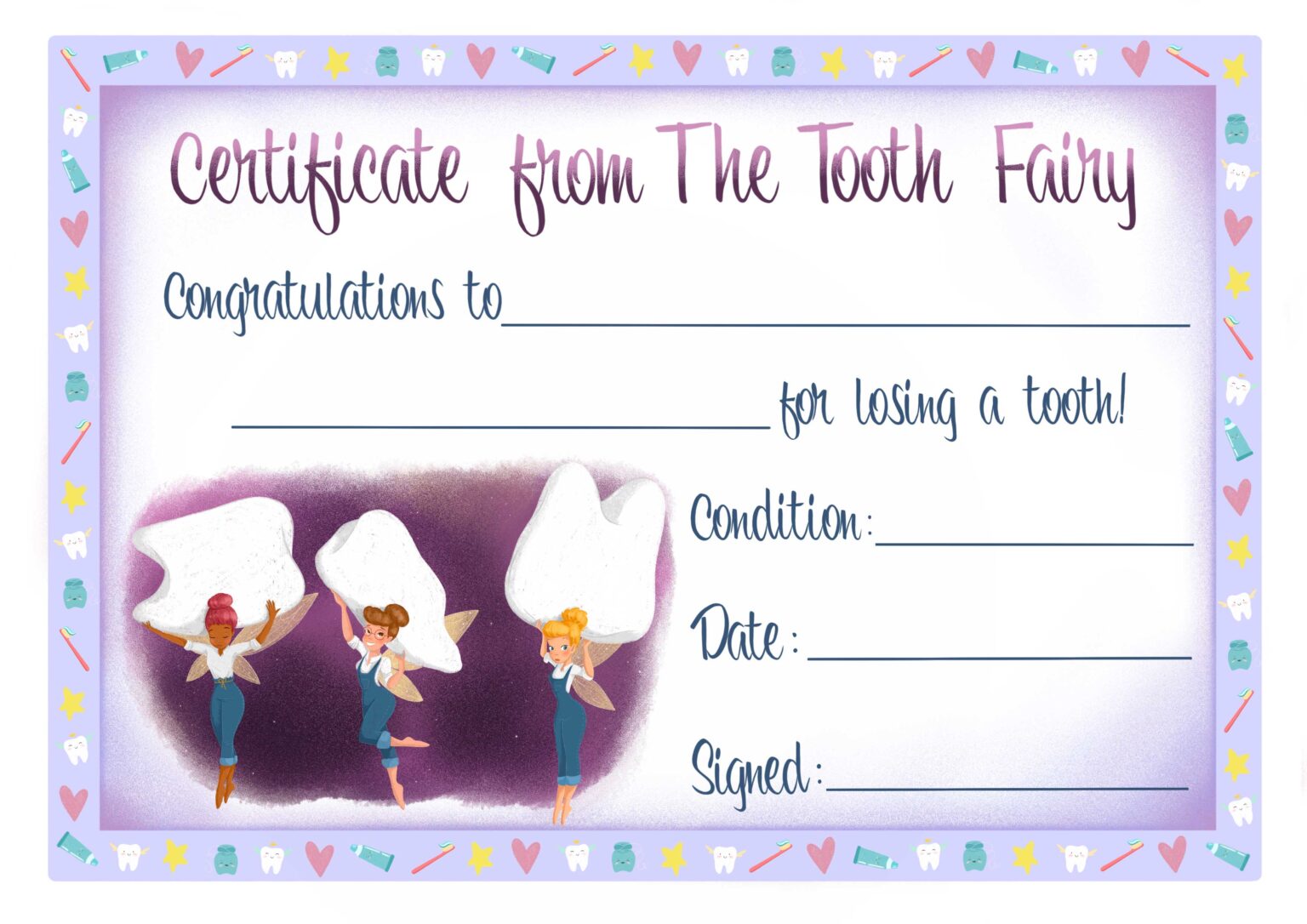 Download your Tooth Certificate - My Tooth Sleuth